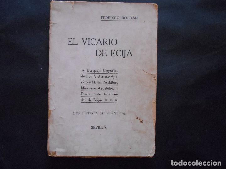 Antiquarische B&uuml;cher: el vicario de ecija a&ntilde;o 1923