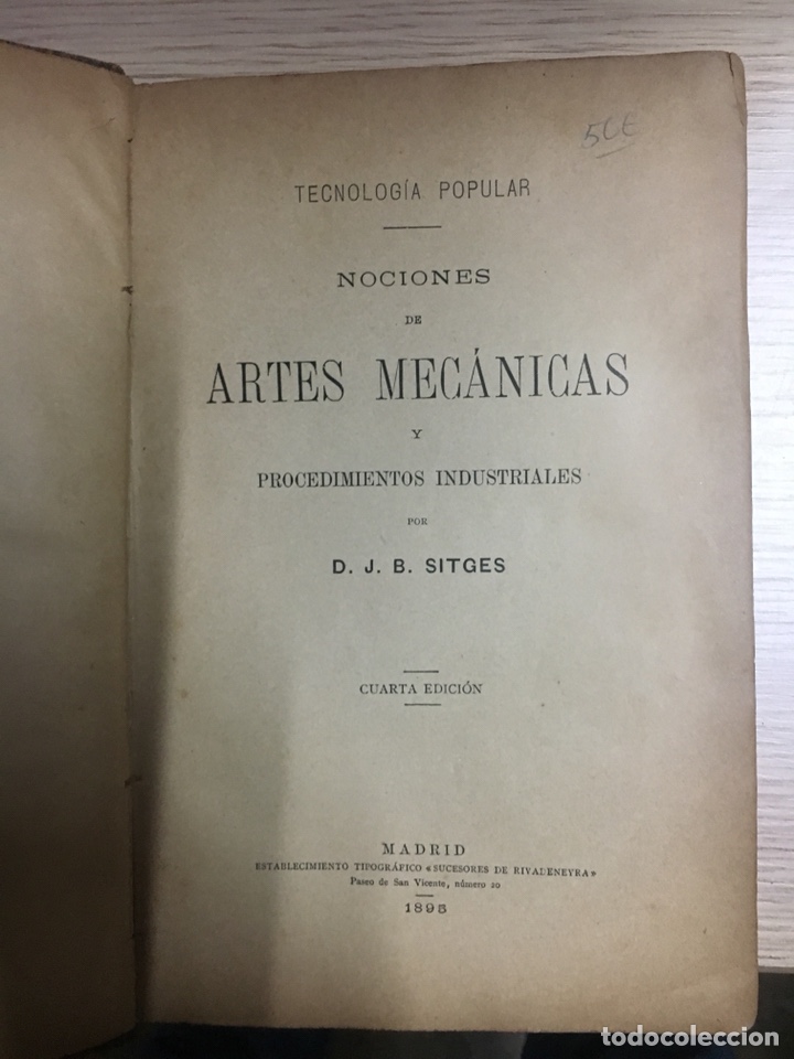Libros antiguos: Tecnolog&iacute;a popular - Foto 2