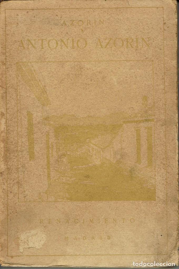 Libros antiguos: ANTONIO AZOR&Iacute;N, POR AZOR&Iacute;N. A&Ntilde;O 1913 (9.3) - Foto 1