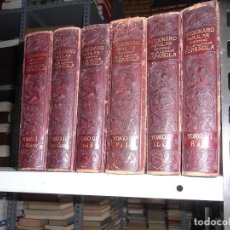 Libros antiguos: DICCIONARIO POPULAR UNIVERSAL DE LA LENGUA ESPAÑOLA, LUIS P.DE RAMON, 1897, 6 TOMOS