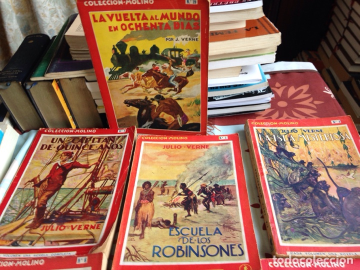 Libros antiguos: Julio Verne - Foto 1