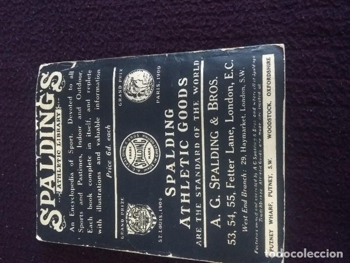 Libros antiguos: Libro ingl&eacute;s de deporte antiguo - Foto 6
