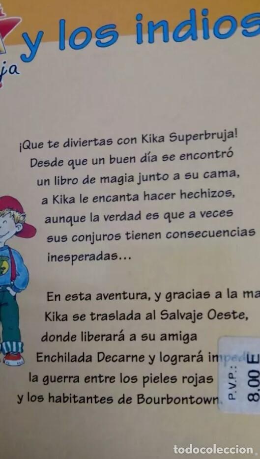 Libros antiguos: Kika Superbruja y Los indios - Foto 2