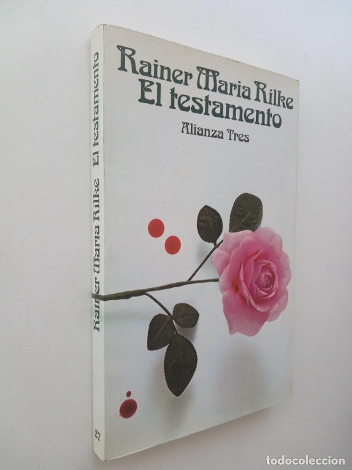 Libros antiguos: EL TESTAMENTO - RAINER MAR&Iacute;A RILKE - Foto 2