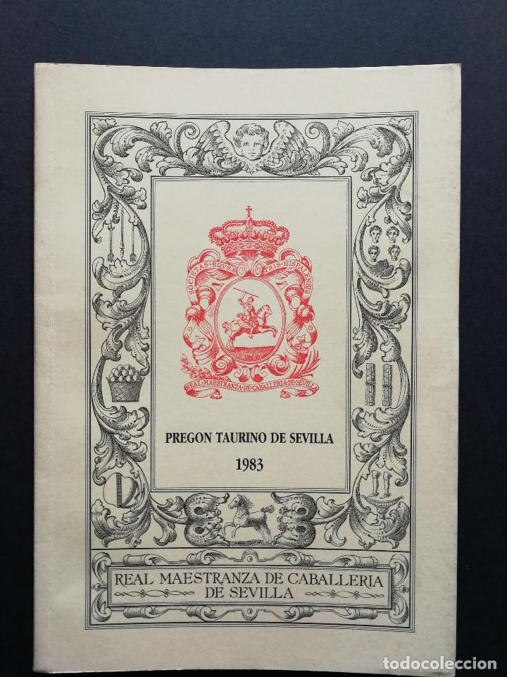 Libros antiguos: Pregones taurinos de Sevilla - Foto 5