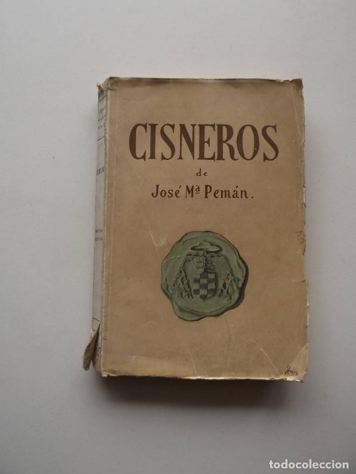 Libros antiguos: 1934, Cisneros, Jos&eacute; M&ordf; Pem&aacute;n - Foto 1