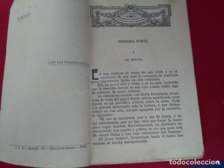 Libros antiguos: La codicia del oro edici&oacute;n de 1936 - Foto 2