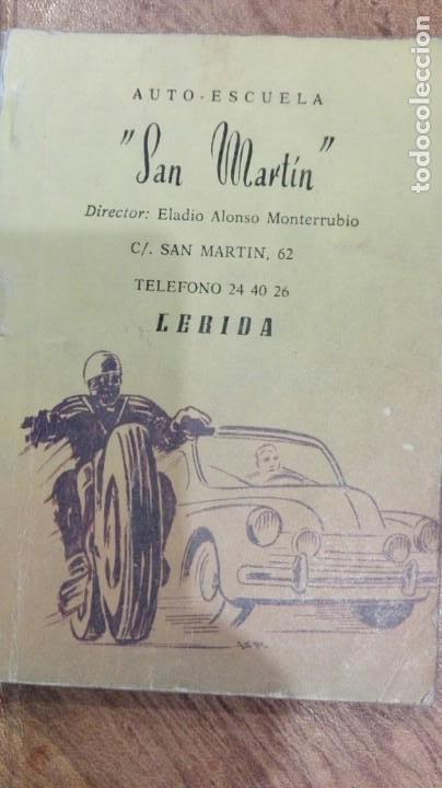Old books: auto-escuela san martin.lerida.lecciones programadas de normas y se&ntilde;ales de circulacion.1975