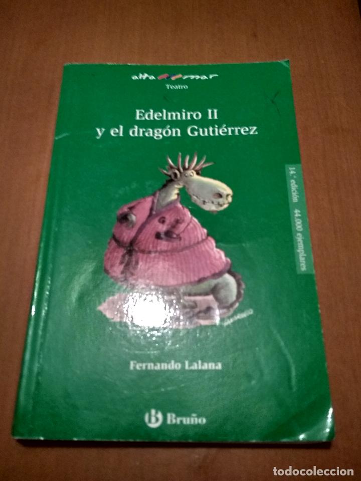 Libros antiguos: Edelmiro II y el drag&oacute;n Guti&eacute;rrez - Foto 1