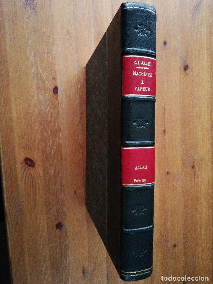 Libros antiguos: Des machines a vapeur. C. E. Jullien. 1859. Texto y Atlas. - Foto 24 - 125275439