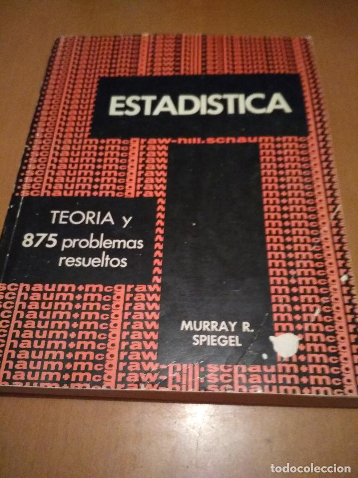 Libros antiguos: Estadistica - Foto 1