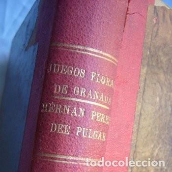Libros antiguos: Juegos Florales de Granada1897 - Foto 1