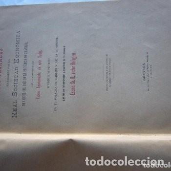 Libros antiguos: Juegos Florales de Granada1897 - Foto 3
