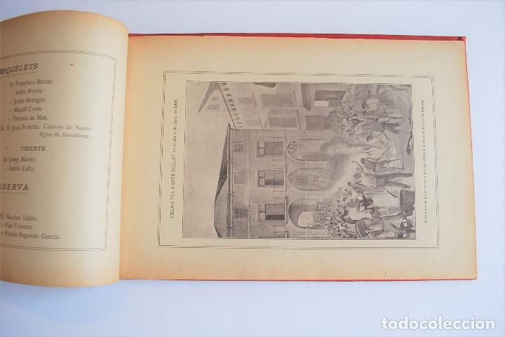 Libros antiguos: Record y Programa De Les Festes Del Centenari De La Guerra De La Independencia. Manresa, Juny 1908. - Foto 4