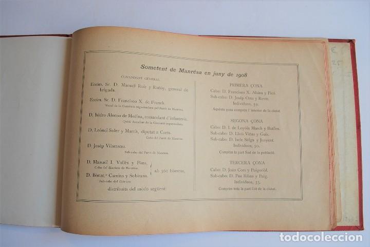 Libros antiguos: Record y Programa De Les Festes Del Centenari De La Guerra De La Independencia. Manresa, Juny 1908. - Foto 7