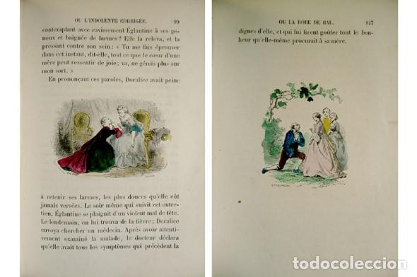 Libros antiguos: GENLIS, Comtesse de.  Contes Moraux. 1876. - Foto 2
