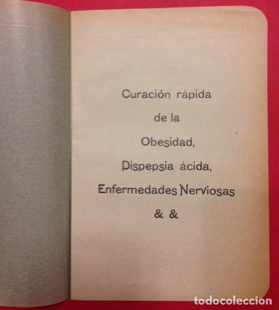 Libros antiguos: METODO ELECTROTERAPEUTICO DEL DR. BERRHS - Foto 2
