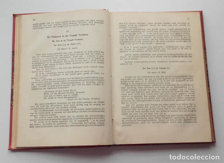 Libros antiguos: 1925, Astrologie, En Haar Practische Toepassing, Else Parker - Foto 4