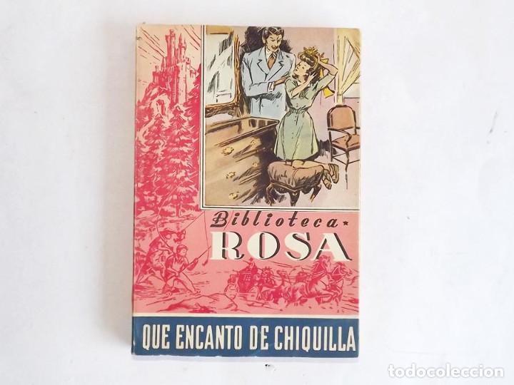 Libros antiguos: Qu&eacute; encanto de chiquilla, Biblioteca Rosa - Foto 1