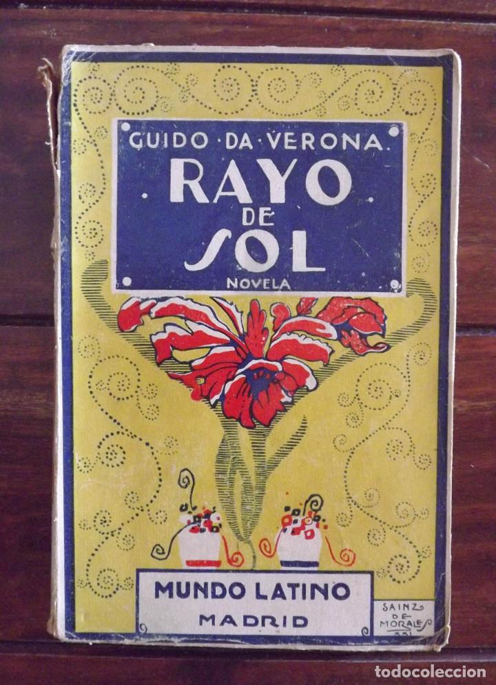 Libros antiguos: 1923, Rayo de Sol, Guido da Verona. Ejemplar numerado - Foto 1