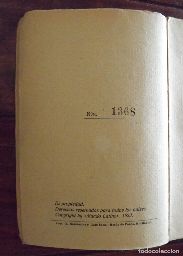Libros antiguos: 1923, Rayo de Sol, Guido da Verona. Ejemplar numerado - Foto 3