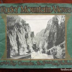 Libros antiguos: ROCKY MOUNTAIN VIEWS, 1936, 29 X 24 CM. Lote 126072027