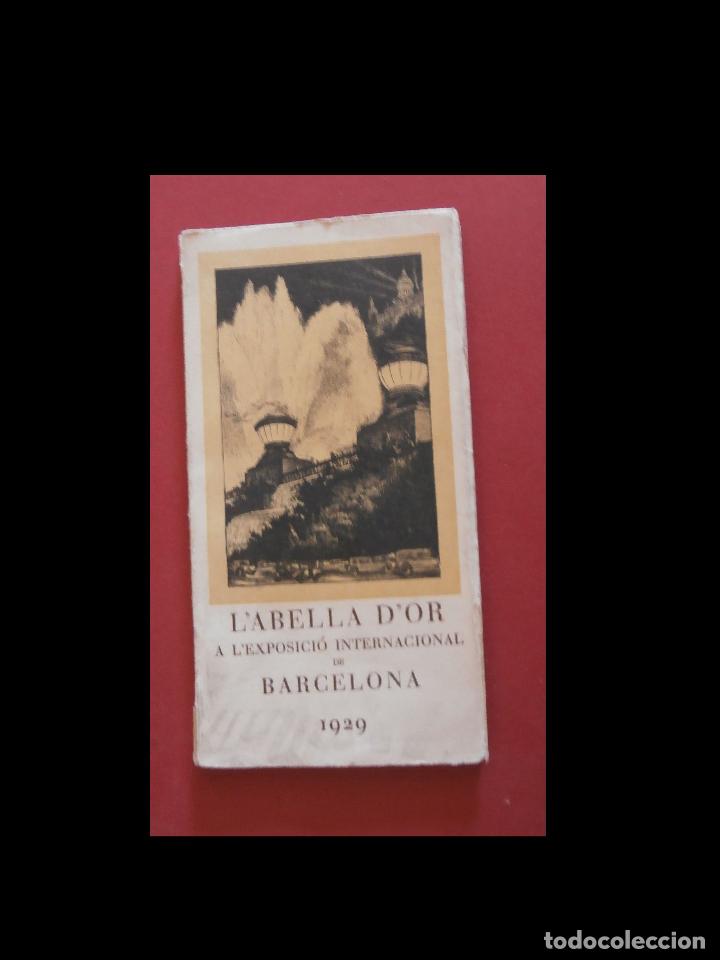 Libros antiguos: L'Abella d'Or a l'Exposici&oacute; Internacional de Barcelona 1929