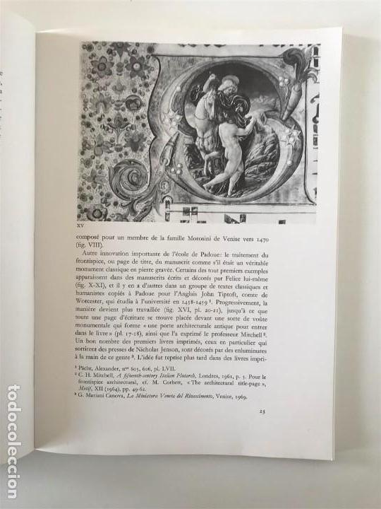 Libros antiguos: Manuscrits de la renaissance italienne. Ch&ecirc;ne. - Foto 7