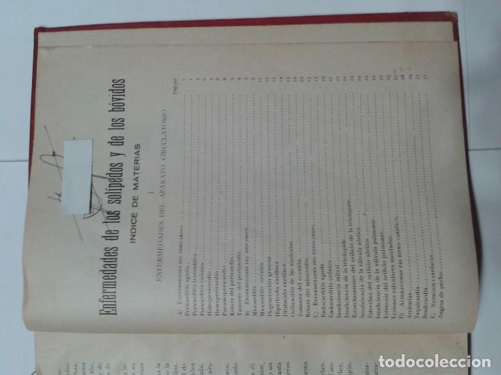 Libros antiguos: ENFERMEDADES DE LOS SOL&Iacute;PEDOS Y DE LOS B&Oacute;VIDOS 19?? - Foto 2