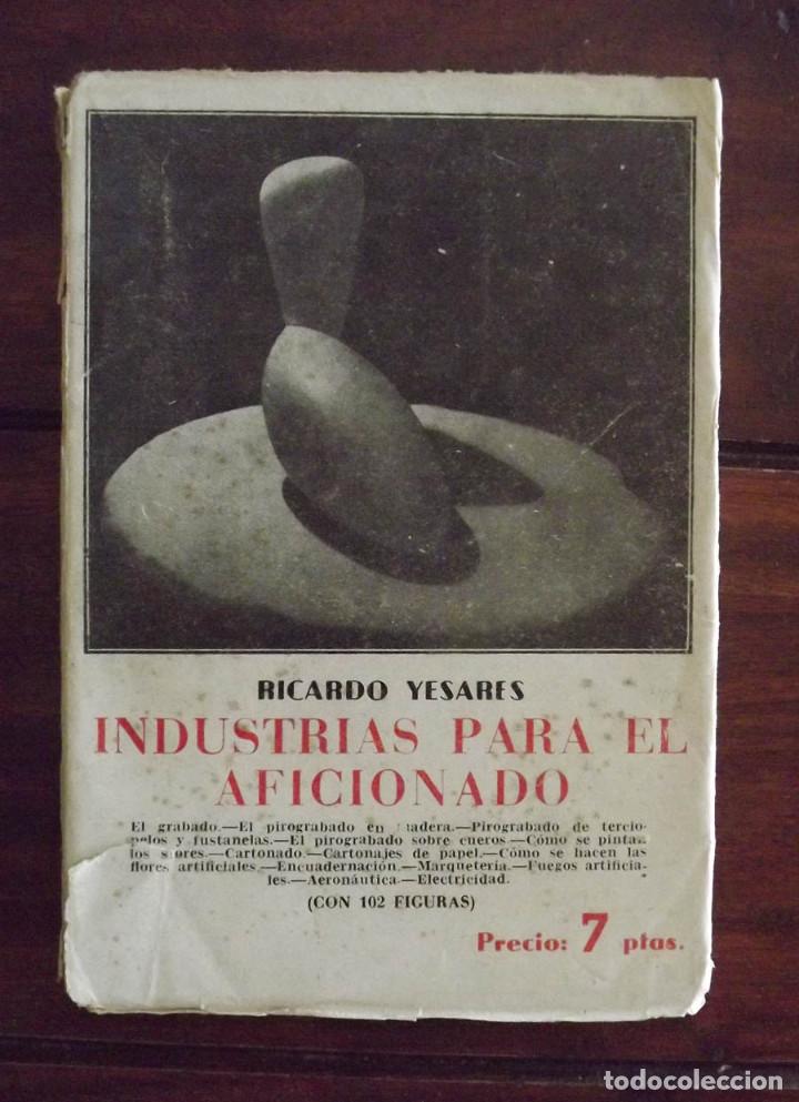 Libros antiguos: Industrias para el aficionado - Foto 1