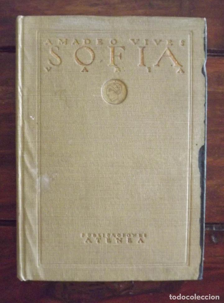 Libros antiguos: 1923, Sof&iacute;a, Amadeo Vives, Publicaciones Atenea - Foto 1