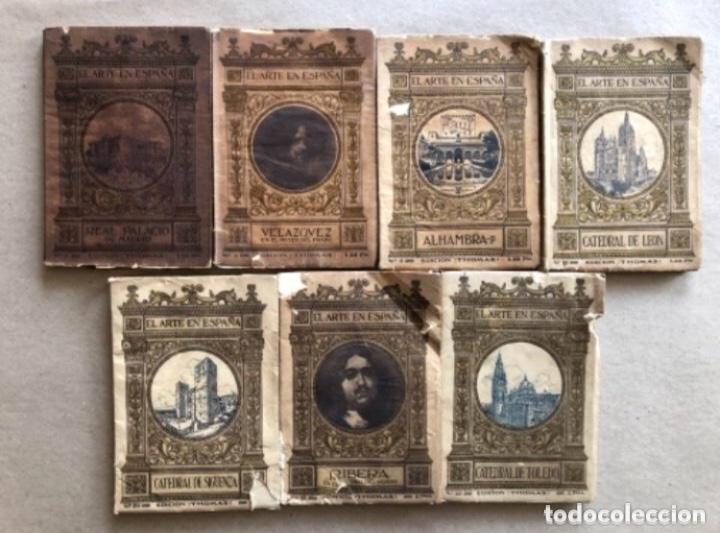 Libros antiguos: EL ARTE EN ESPA&Ntilde;A, EDICI&Oacute;N THOMAS. - Foto 1