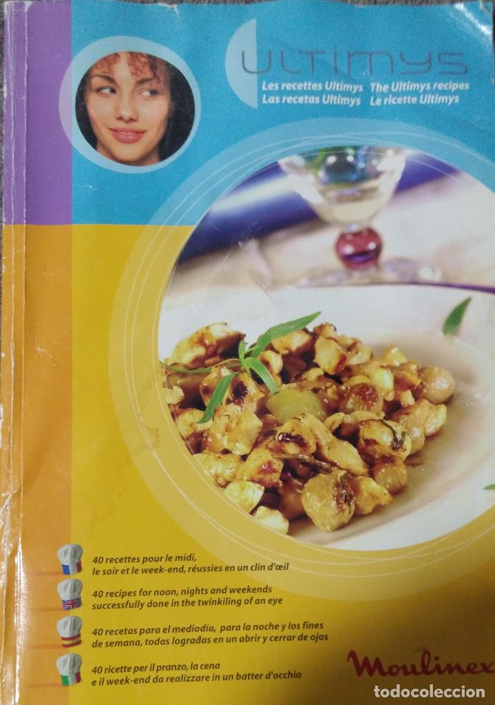Libros antiguos: RECETAS MOULINEX - Foto 1