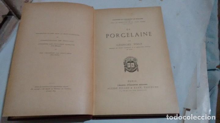 Libros antiguos: LA PORCELAINE - Foto 2