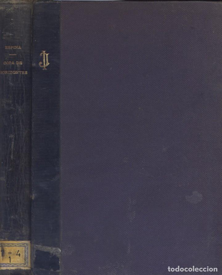 Libros antiguos: ESPINA, Concha.  Copa de horizontes. Cuentos. 1930. - Foto 3