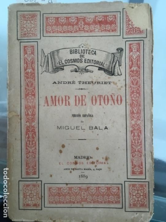 Libros antiguos: AMOR DE OTO&Ntilde;O, THEURIET, ANDR&Eacute;, 1889 - Foto 1