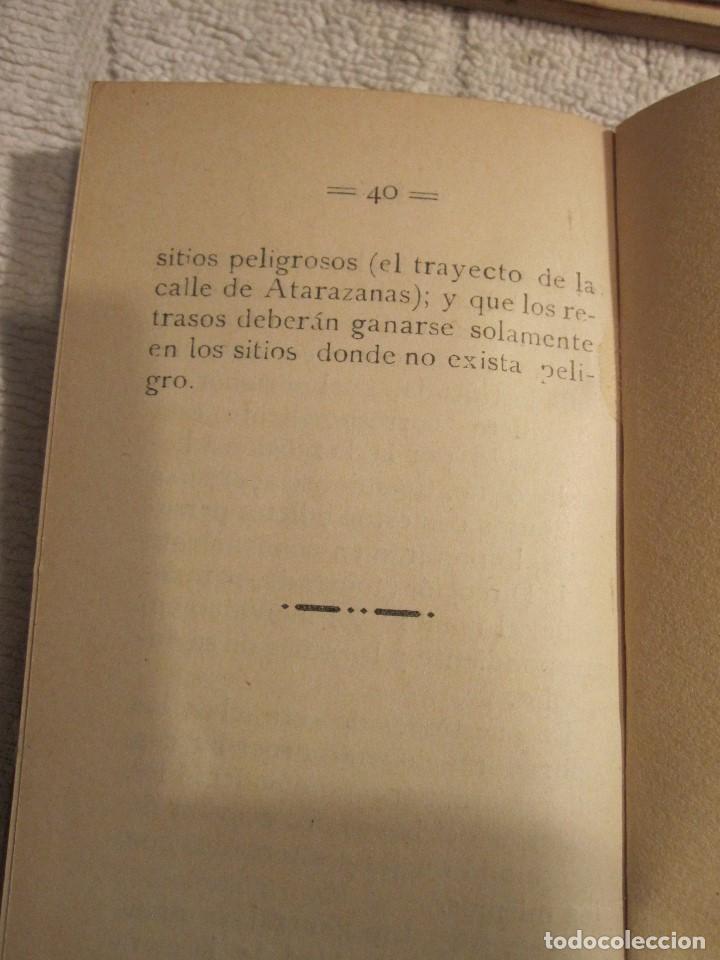 Libros antiguos: COBRADORES TRANVIA SANTANDER, A&Ntilde;O 1908. - Foto 5