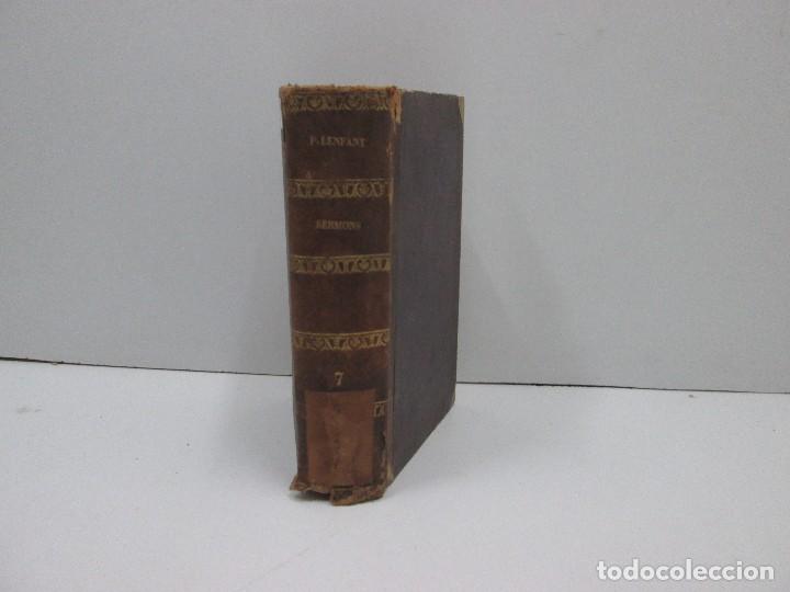 Libros antiguos: LIBRO -SERMONS DU P. LENFANT - 1818 - Foto 1