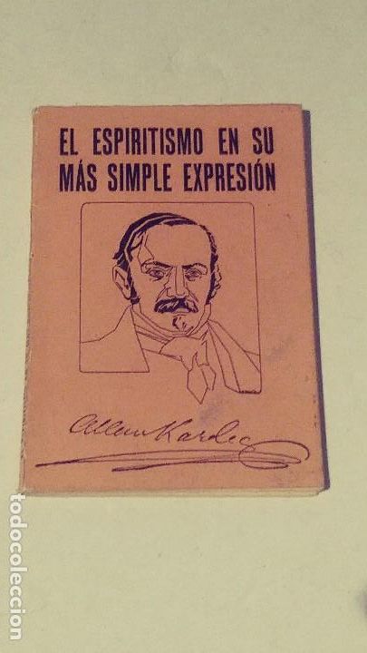 Old books: El espiritismo en su mas simple expresion 1974