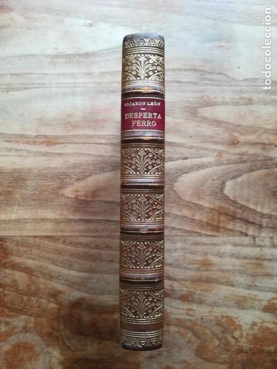 Libros antiguos: Desperta Ferro! - LE&Oacute;N, Ricardo. Bella encuadernaci&oacute;n - Foto 1