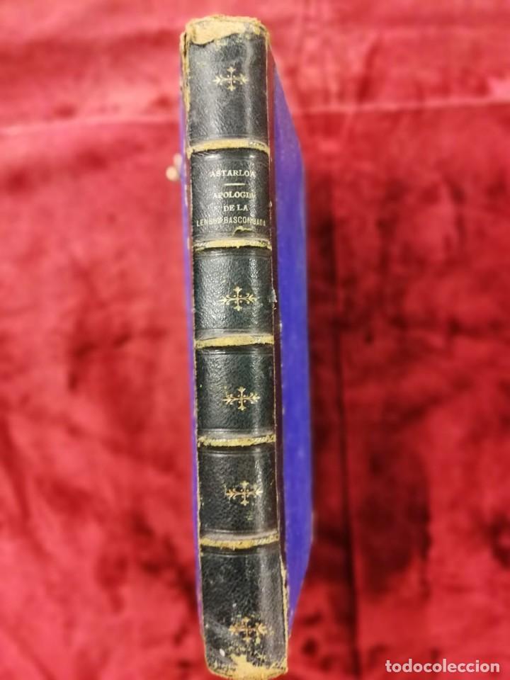 Libros antiguos: Apolog&iacute;a de la Lengua Bascongada. - Foto 5