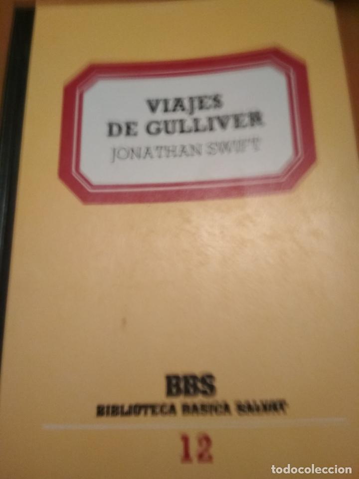 Libros antiguos: Viajes de Gulliver - Foto 1