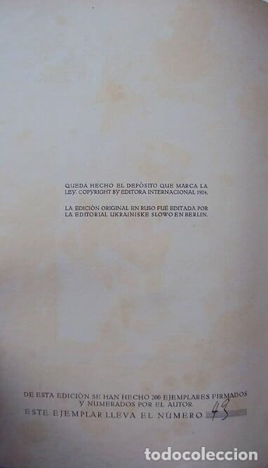 Libros antiguos: ALEJANDRO ARCHIPENKO - SU OBRA - Firmado - Foto 3
