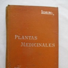 Libros antiguos: PLANTAS MEDICINALES. D. BLAS LÁZARO É IBIZA. MANUALES SOLER. XLI. Nº41