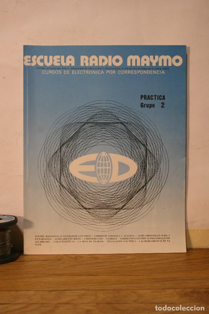 Libros antiguos: practica radio maymo - Foto 1