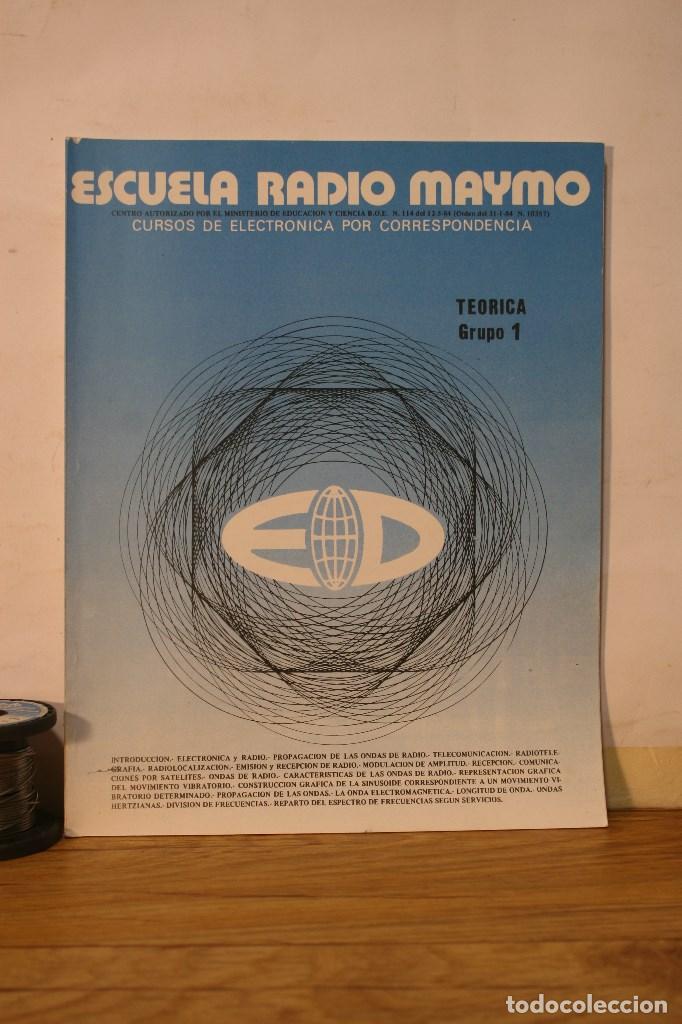 Libros antiguos: practica radio maymo - Foto 1