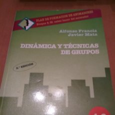 Libros antiguos: DINAMICA Y TECNICAS DE GRUPOS. Lote 128047591