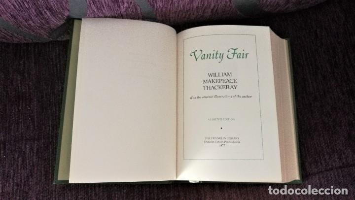 Libros antiguos: VANITY FAIR, WILLIAM MAKEPEACE THACKERAY, THE FRANKLIN LIBRARY 1977 - Foto 2