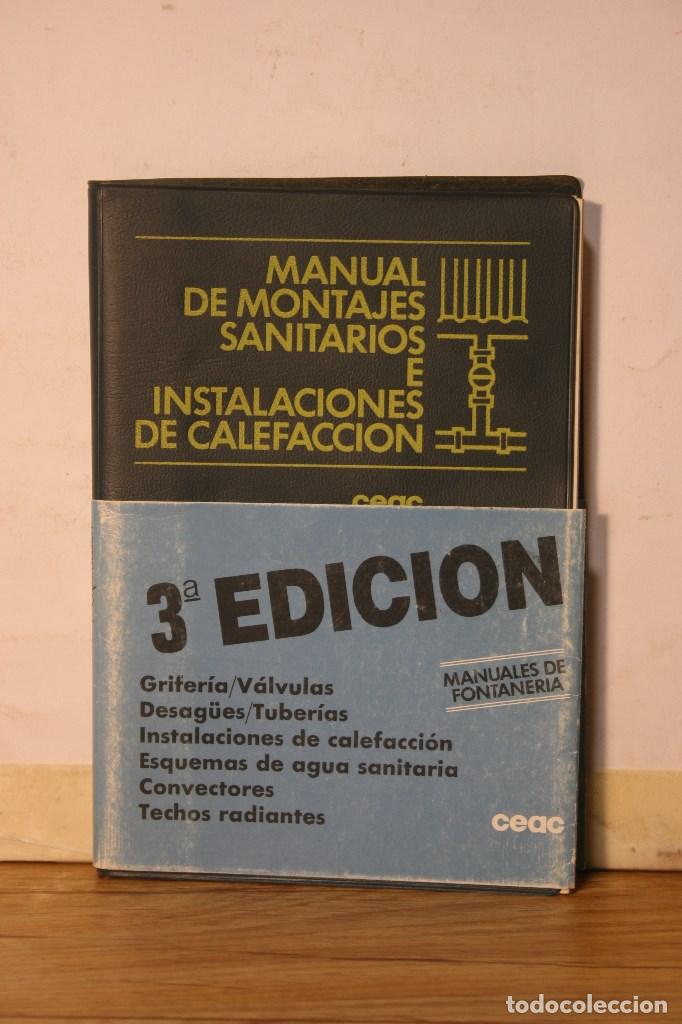 Libros antiguos: manual de instalaciones de calefaccion - Foto 1