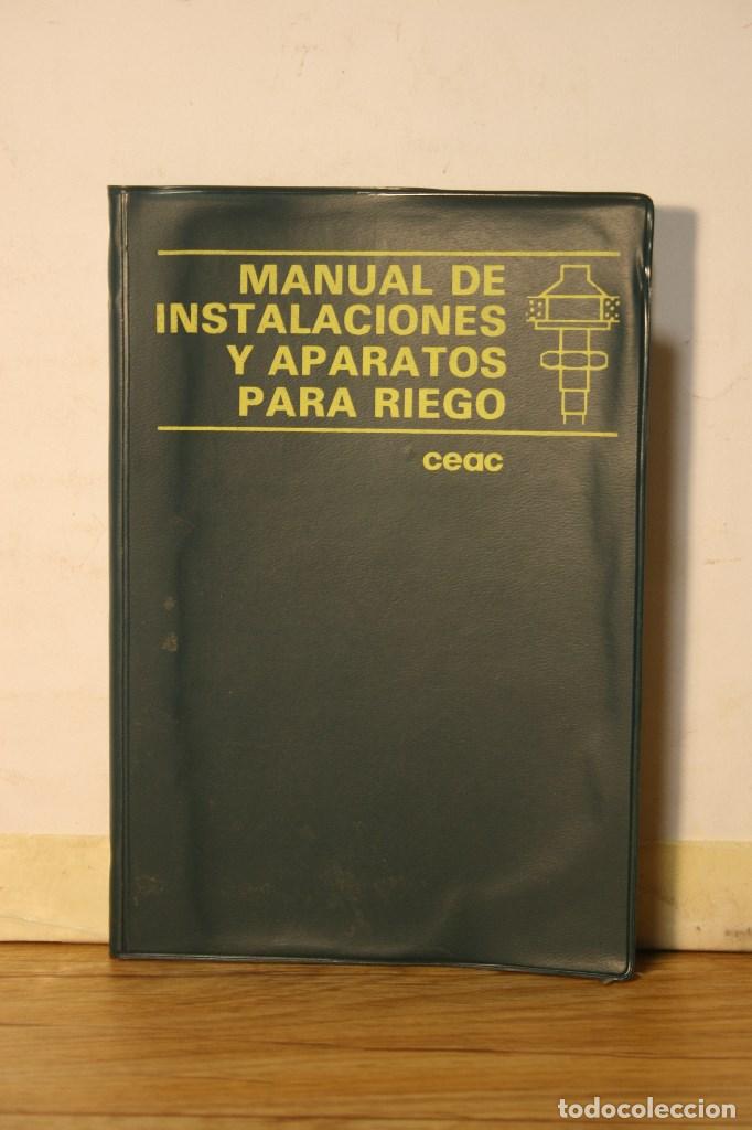 Libros antiguos: manual de instalaciones para riego - Foto 1